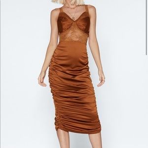 NASTY GAL SATIN DRESS
